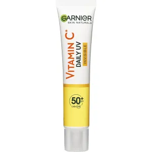 GARNIER Skin Naturals Vitamin C denný rozjasňujúcí UV fluid SPF 50+ invisible 40 ml