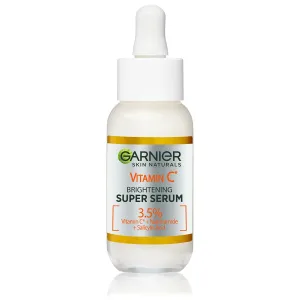 Garnier Skin Naturals Vitamin C Brightening Super Serum 30 ml pleťové sérum na pigmentové škvrny; na rozjasnenie pleti; na dehydratovanu pleť