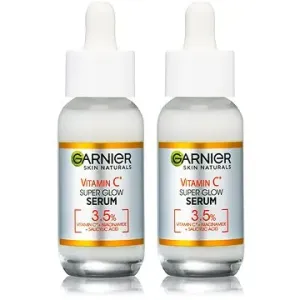 GARNIER Skin Naturals Vitamin C rozjasňujúce super sérum 2× 30 ml