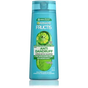 Garnier Fructis Antidandruff Citrus Detox Shampoo 250 ml šampón unisex proti lupinám; na mastné vlasy