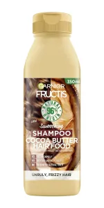 Garnier Fructis Hair Food Cocoa Butter Smoothing Shampoo 350 ml šampón pre ženy na nepoddajné vlasy
