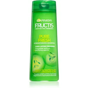 Garnier Posilňujúci šampón na rýchlo sa mastiace vlasy Fructis ( Pure Fresh Strengthening Shampoo) 400 ml