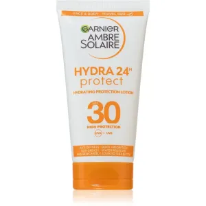 Garnier Ambre Solaire Hydra Protect ochranný krém na tvár a telo cestovné balenie SPF 30 50 ml #6422525