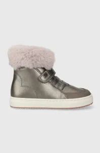 Detské zimné topánky Garvalin strieborná farba #9082097