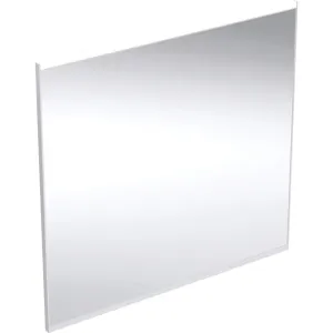 Geberit Option - Zrkadlo s LED osvetlením a vyhrievaním, 75x70 cm, hliník 502.782.00.1
