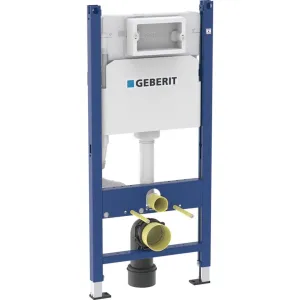 Geberit Duofix - Montážny prvok pre závesné WC, 112 cm, so splachovacou nádržkou pod omietku Delta 12 cm 458.129.00.1