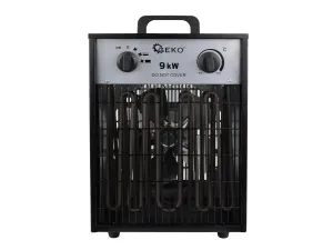 Geko Elektrický ohrievač/ventilátor 9kW s termostatom G80404