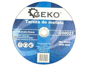 Kotouč na kov řezný 230mm GEKO G00023