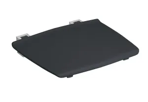 GELCO - Sklopné sedátko do sprchového kúta 32,5x32,5cm, tmavo šedá GS120G