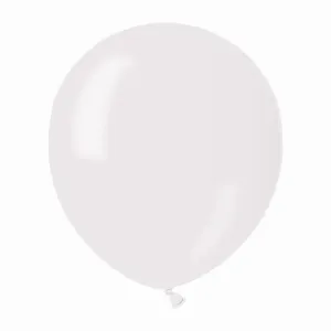 Balóniky latexové metalické biele 13 cm, 100 ks