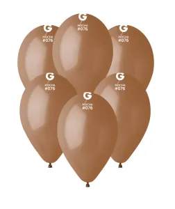 Gemar Balón pastelový - Mocha 26 cm 100 ks