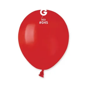Gemar Balónik pastelový červený 13 cm 100 ks