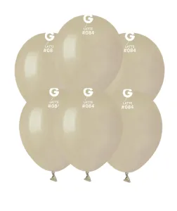 Gemar Balónik pastelový - biely 100 ks 13 cm
