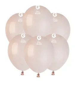 Gemar Balónik pastelový - shell ružový 100 ks 13 cm