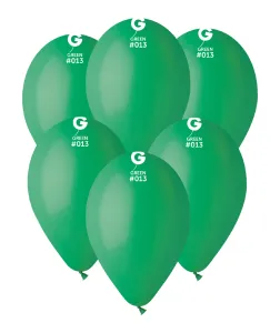 Gemar Balón pastelový - Smaragdovo zelený 26 cm 100 ks #1565481