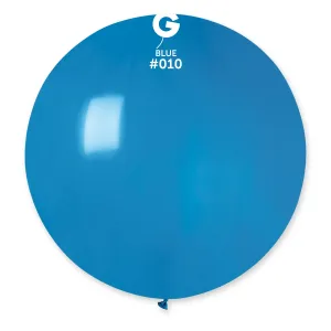 Gemar Guľatý pastelový balónik 80 cm modrý 25 ks #1565551