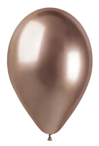Gemar Sada chrómových balónov - Ružovo-zlaté 5 ks
