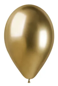 Gemar Sada chrómových balónov - Zlaté, 5 ks