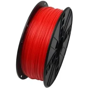 Gembird Filament ABS fluorescenčná červená