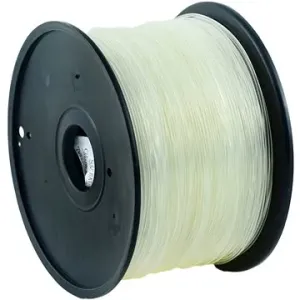 Filament PLA GEMBIRD 1,75 mm, transparentný / transparent, 1 kg