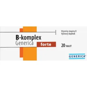 Generica B-komplex Forte plus 20 šumivých tabliet #1814605