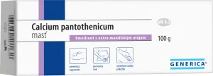Generica Calcium pantothenicum masť Emollient s extra mandľovým olejom, 1 x 100 g