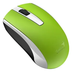 Genius Myš Eco-8100, 1600DPI, 2.4 [GHz], optická, 3tl., bezdrôtová USB, zelená, Intergrovaná #1260713