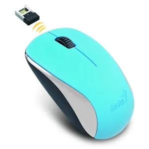 Genius Myš NX-7000, 1200DPI, 2.4 [GHz], optická, 3tl., bezdrôtová, modrá, Blue-Eye senzor
