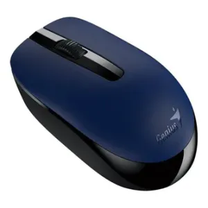 Genius Myš NX-7007, 1200DPI, 2.4 [GHz], optická, 3tl., bezdrátová USB, černo-modrá, AA #7411407