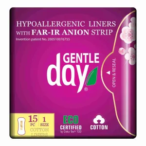 Gentle Day Aniónové intímky - cestovné balenie 15 ks