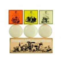 Geo F. Trumper Milk Soap Collection, mydlá 3x75g