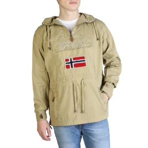 Geographical Norway pánska bunda Farba: hnedá, Veľkosť: S #1510654
