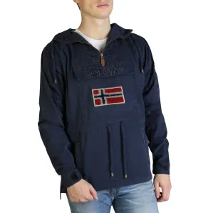 Geographical Norway pánska bunda Farba: Modrá, Veľkosť: M
