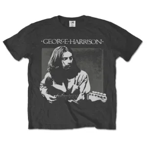 George Harrison tričko Live Portrait Šedá S