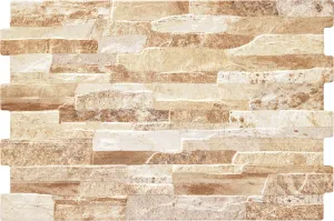Obklad Geotiles Brick terra 34x50 cm reliéfna BRICKTE