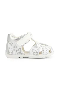 Detské kožené sandále Geox biela farba #4886794