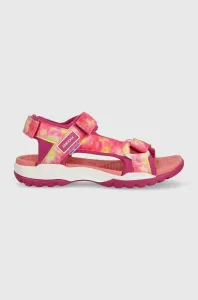 Detské sandále Geox fialová farba #7526375