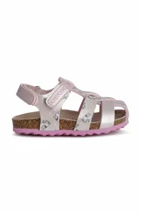 Detské sandále Geox ružová farba #203177