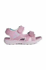 Detské sandále Geox ružová farba #207819