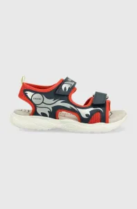 Detské sandále Geox strieborná farba #7055481