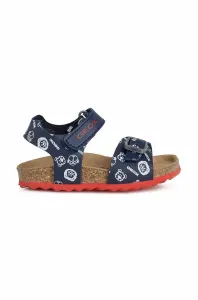 Detské sandále Geox tmavomodrá farba #7007042