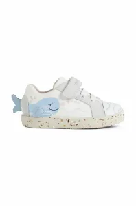 Detské topánky Geox biela farba #210489