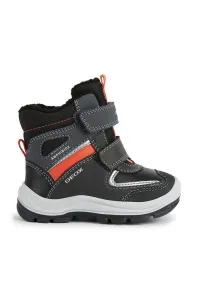 Detské zimné topánky Geox čierna farba #8937178