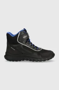 Detské zimné topánky Geox čierna farba #8746100