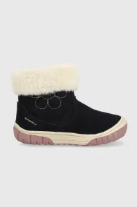 Detské zimné topánky Geox Omar tmavomodrá farba #2584040