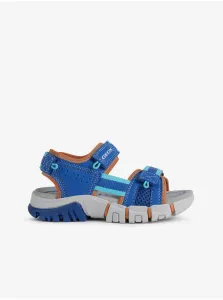 Modré chlapčenské sandále Geox Dynomix #665637