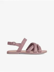 Pink Geox Women's Leather Sandals - Women #6370092