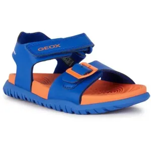 Geox J SANDAL FUSBETTO B. A Detské chlapčenské sandále, modrá, veľkosť #6621449