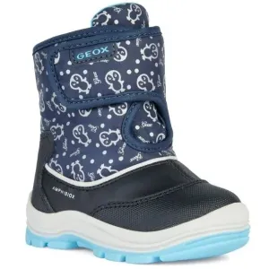 Geox FLANFIL GIRL B Detská členková obuv, modrá, veľkosť #8004337