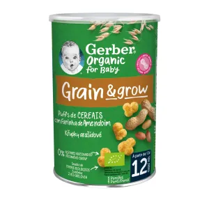 Gerber Organic CHRUMKY Kukurično-ovsené arašidové (od ukonč. 12. mesiaca) 1x35 g